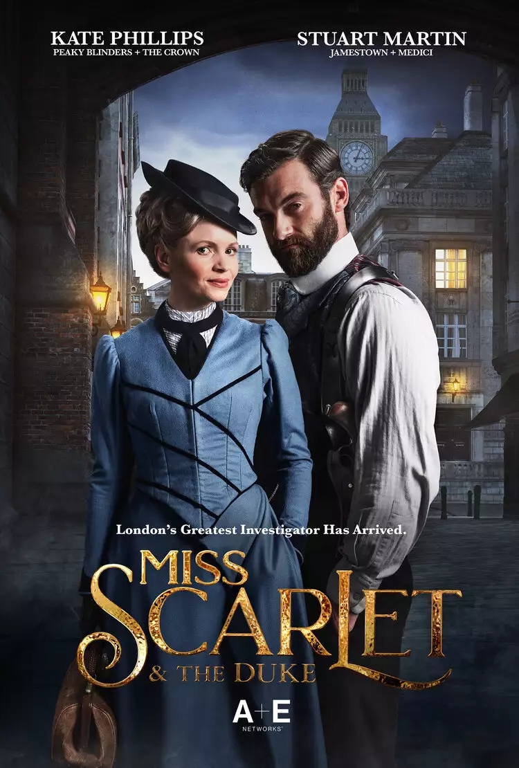 Serientipp: „Miss Scarlet and the Duke“
