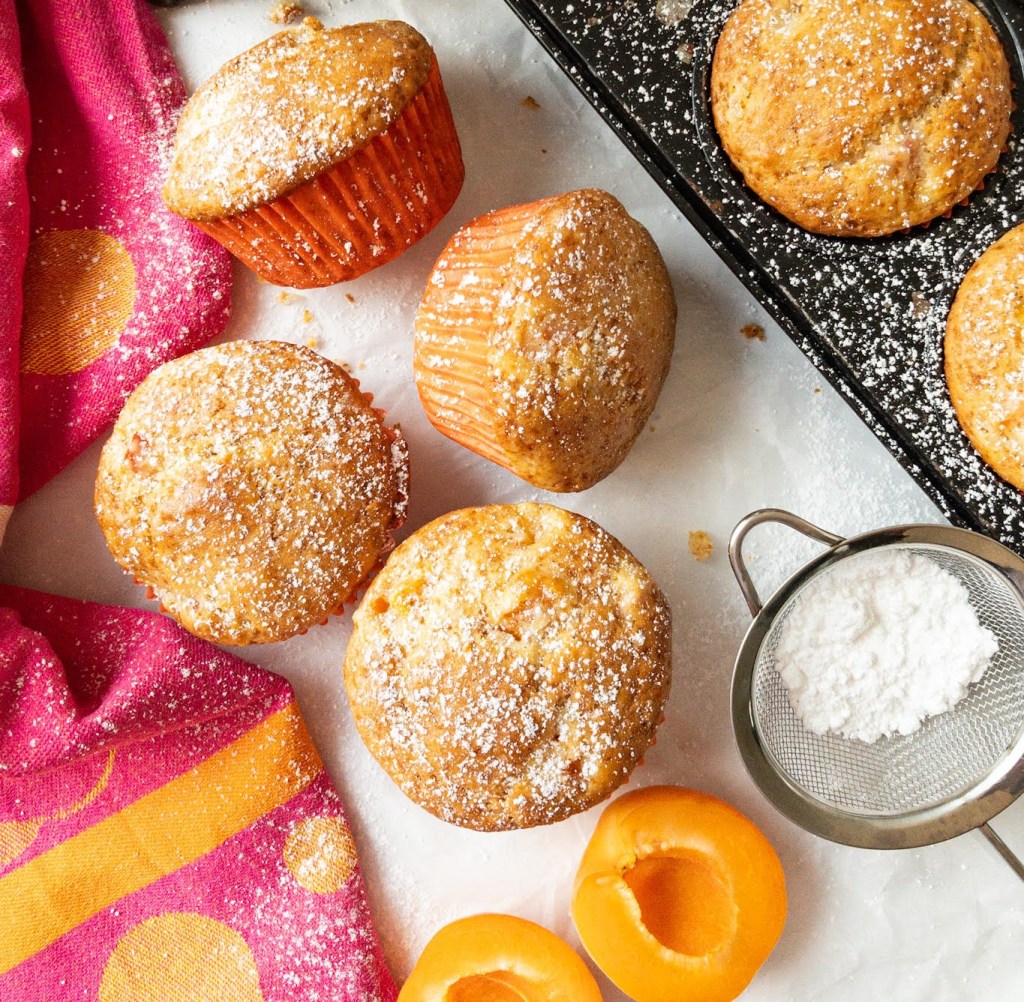 Rezept für schnelle Marillen-Muffins – Aprikosen-Muffins