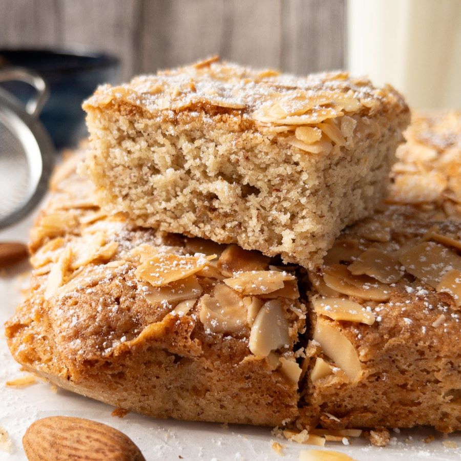 Weiche Mandel Blondies – Almond&nbsp;Blondies
